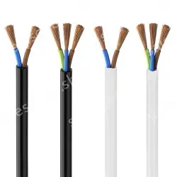 2 cores white Cable 1mm Nominal cross-section