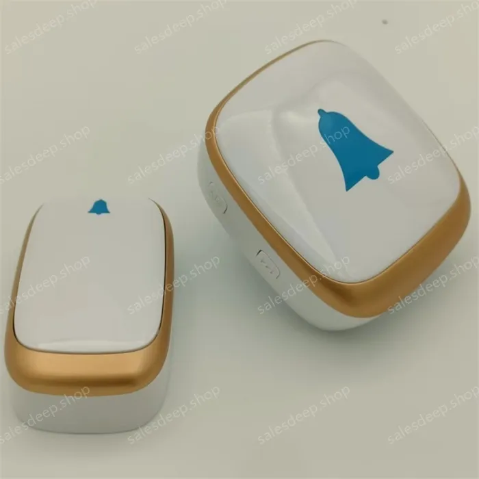 Smart doorbell does not require batteries, self generating remote control doorbell, elderly caller, wireless doorbell, electronic doorbell