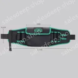 The waist bag can hold a mobile phone with a thickened flip cover