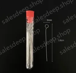 Metal inoculation sticks 5mm (10 tubes/tube)