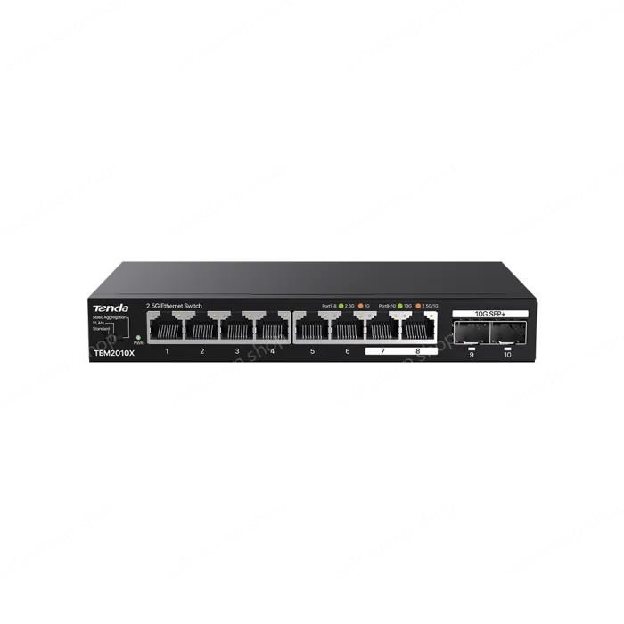 8-Port 2.5G Ethernet Switch With 2*10G SFP+ Slots