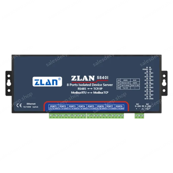 Isolated 8 Ports Serial Device Server