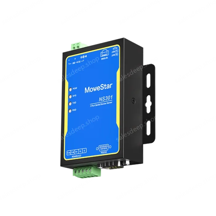 1 Port RS232/485/422 Serial to 100M Ethernet Server